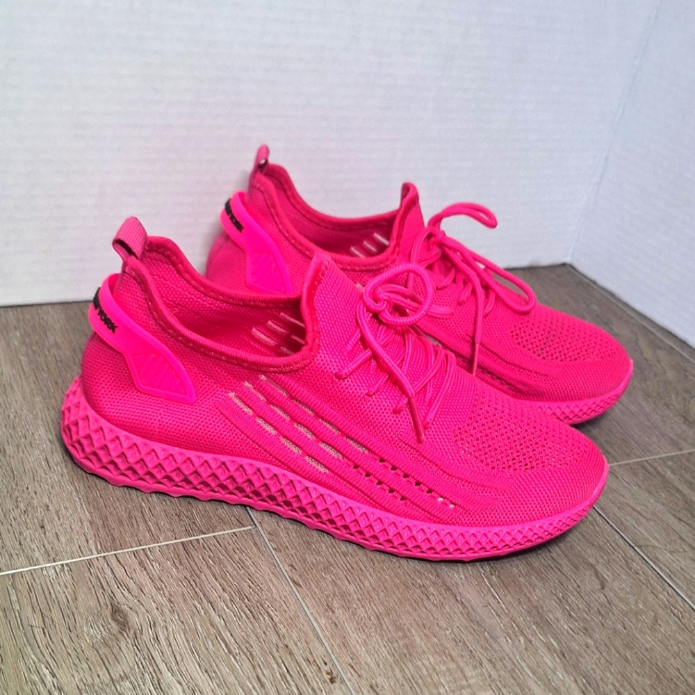 PONY PP2-Pro Walking Sneakers Womans size 7 5 Pink Slip -On